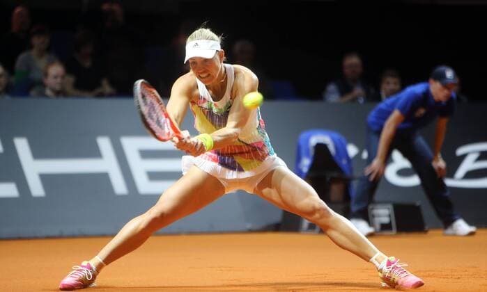 Porsche Tennis Grand Prix 2016 Deutschland, Stuttgart, 22.04.2016, Tennis, Porsche Tennis Grand Prix 2016, Stuttgart: Angelique Kerber (GER).
