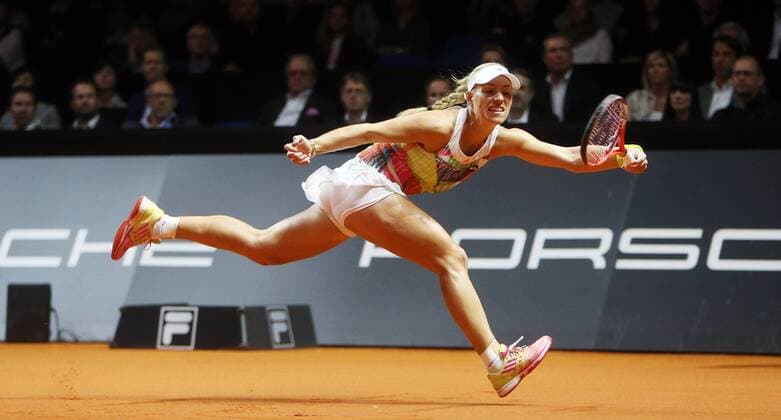 Porsche Tennis Grand Prix 2016 Deutschland, Stuttgart, 22.04.2016, Tennis, Porsche Tennis Grand Prix 2016, Stuttgart: Angelique Kerber (GER).