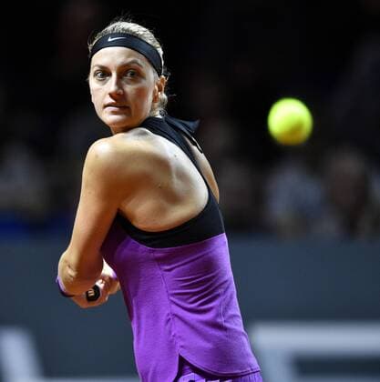 Petra Kvitova (CZE) Tennis Damen 22.04.2016 Porsche Tennis Grand Prix GP Stuttgart 2016 Porsche-Arena 16.04.-24.04.2016 Porsche Tennis Grand Prix Stuttgart 2016