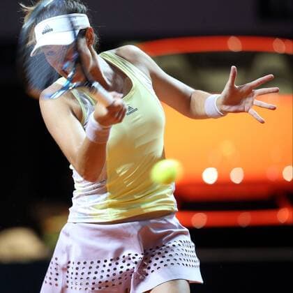 Stuttgart Garbine MUGURUZA (ESP) , Viertelfinale, Porsche Tennis Grand Prix 2016, Damen Tennis, 22.04.2016, Copyright: Langerx xEibner-Pressefoto EP_HLR