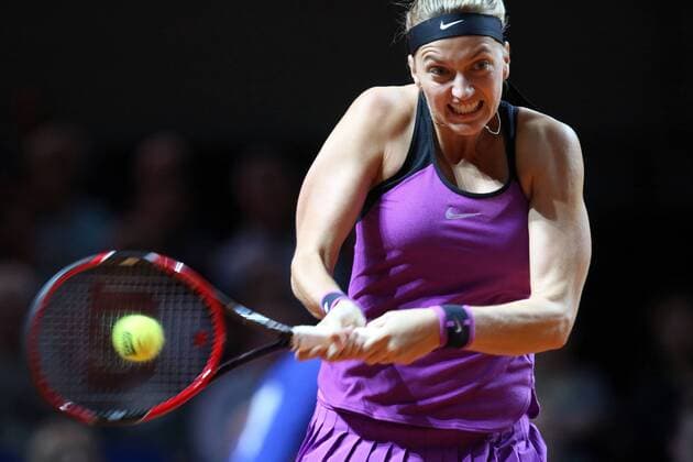 Stuttgart Petra KVITOVA (CZE), Viertelfinale, Porsche Tennis Grand Prix 2016, Damen Tennis, 22.04.2016, Copyright: Langerx xEibner-Pressefoto EP_HLR