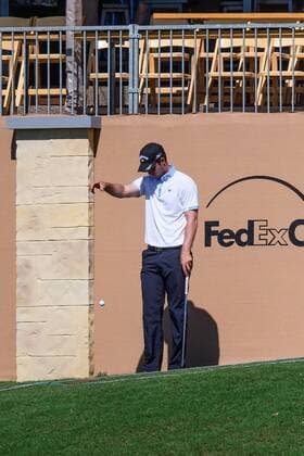 22 April 2016: Julien Brun during the second round of the Valero Texas Open at the TPC San Antonio Oaks Course in San Antonio, TX. (Photo by Daniel Dunn Icon Sportswire) GOLF: APR 22 PGA Golf Herren - Valero Texas Open - Second Round Icon16042241 EDITORIAL USE ONLY