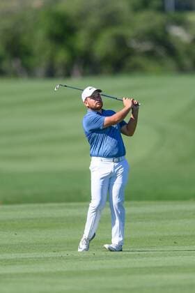 22 April 2016: Hunter Stewart during the second round of the Valero Texas Open at the TPC San Antonio Oaks Course in San Antonio, TX. (Photo by Daniel Dunn Icon Sportswire) GOLF: APR 22 PGA Golf Herren - Valero Texas Open - Second Round Icon16042237 EDITORIAL USE ONLY