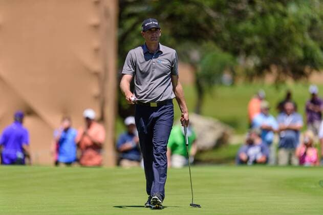 22 April 2016: Brendan Steele during the second round of the Valero Texas Open at the TPC San Antonio Oaks Course in San Antonio, TX. (Photo by Daniel Dunn Icon Sportswire) GOLF: APR 22 PGA Golf Herren - Valero Texas Open - Second Round Icon16042216 EDITORIAL USE ONLY