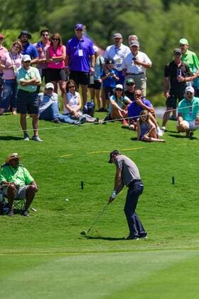 22 April 2016: Brendan Steele during the second round of the Valero Texas Open at the TPC San Antonio Oaks Course in San Antonio, TX. (Photo by Daniel Dunn Icon Sportswire) GOLF: APR 22 PGA Golf Herren - Valero Texas Open - Second Round Icon16042212 EDITORIAL USE ONLY