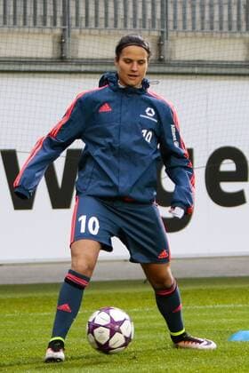 Fußball, UWCL, Abschlusstraining 1. FFC Frankfurt; Dzsenifer Marozsan (Frankfurt, 10) Freisteller, Einzelbild, Aktion, action. xtgx