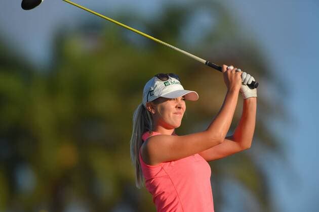 April 23, 2016 - Sarasota, Florida, USA - Jennifer Kirby during the second round of the Symetra Tour s Guardian Retirement Championship on April 23, 2016 in Sarasota, Florida...Ã‚Â©2016 Guardian Retirement Championship - ZUMAm63_