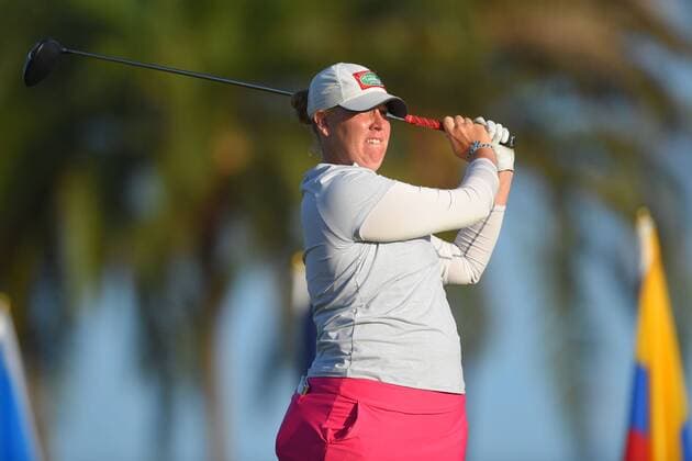 April 23, 2016 - Sarasota, Florida, USA - Mary Narzisi during the second round of the Symetra Tour s Guardian Retirement Championship on April 23, 2016 in Sarasota, Florida...Ã‚Â©2016 Guardian Retirement Championship - ZUMAm63_