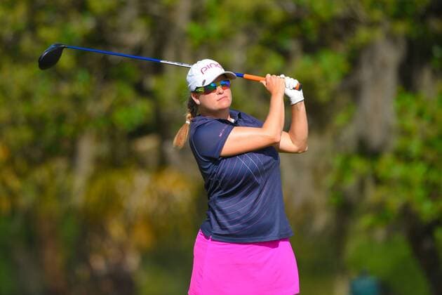 April 23, 2016 - Sarasota, Florida, USA - Jackie Stoelting during the second round of the Symetra Tour s Guardian Retirement Championship on April 23, 2016 in Sarasota, Florida...Ã‚Â©2016 Guardian Retirement Championship - ZUMAm63_