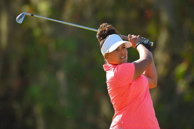 April 23, 2016 - Sarasota, Florida, USA - Natalie Sheary during the second round of the Symetra Tour s Guardian Retirement Championship on April 23, 2016 in Sarasota, Florida...Ã‚Â©2016 Guardian Retirement Championship - ZUMAm63_