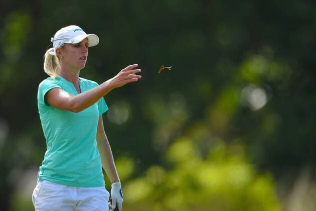 April 23, 2016 - Sarasota, Florida, USA - Emma de Groot during the second round of the Symetra Tour s Guardian Retirement Championship on April 23, 2016 in Sarasota, Florida...Ã‚Â©2016 Guardian Retirement Championship - ZUMAm63_