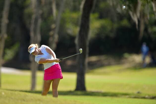 April 23, 2016 - Sarasota, Florida, USA - Stephanie Meadow during the second round of the Symetra Tour s Guardian Retirement Championship on April 23, 2016 in Sarasota, Florida...ZUMA PRESS Guardian Retirement Championship - ZUMAm63_