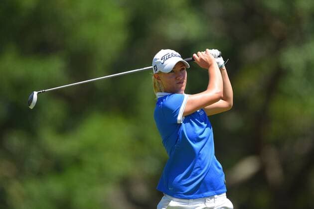 April 23, 2016 - Sarasota, Florida, USA - Rosie Davies during the second round of the Symetra Tour s Guardian Retirement Championship on April 23, 2016 in Sarasota, Florida...ZUMA PRESS Guardian Retirement Championship - ZUMAm63_