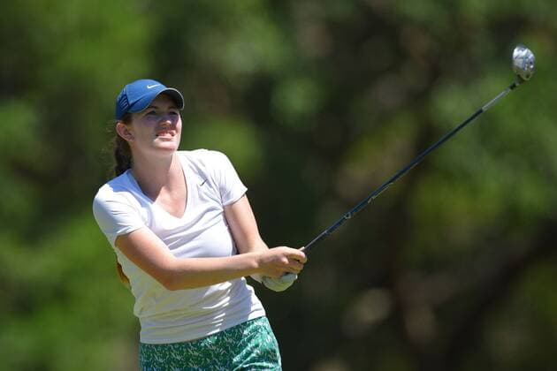 April 23, 2016 - Sarasota, Florida, USA - Jordan Britt during the second round of the Symetra Tour s Guardian Retirement Championship on April 23, 2016 in Sarasota, Florida...ZUMA PRESS Guardian Retirement Championship - ZUMAm63_