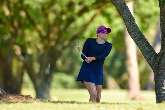 April 23, 2016 - Sarasota, Florida, USA - Hally Leadbetter during the second round of the Symetra Tour s Guardian Retirement Championship on April 23, 2016 in Sarasota, Florida...ZUMA PRESS Guardian Retirement Championship - ZUMAm63_