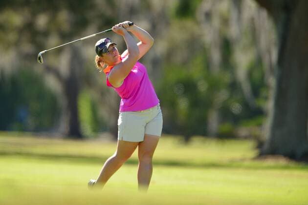 April 23, 2016 - Sarasota, Florida, USA - Allyssa Ferrell during the second round of the Symetra Tour s Guardian Retirement Championship on April 23, 2016 in Sarasota, Florida...ZUMA PRESS Guardian Retirement Championship - ZUMAm63_