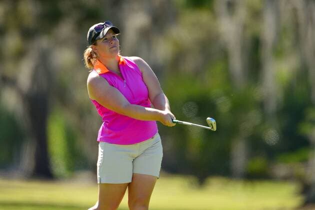 April 23, 2016 - Sarasota, Florida, USA - Allyssa Ferrell during the second round of the Symetra Tour s Guardian Retirement Championship on April 23, 2016 in Sarasota, Florida...ZUMA PRESS Guardian Retirement Championship - ZUMAm63_