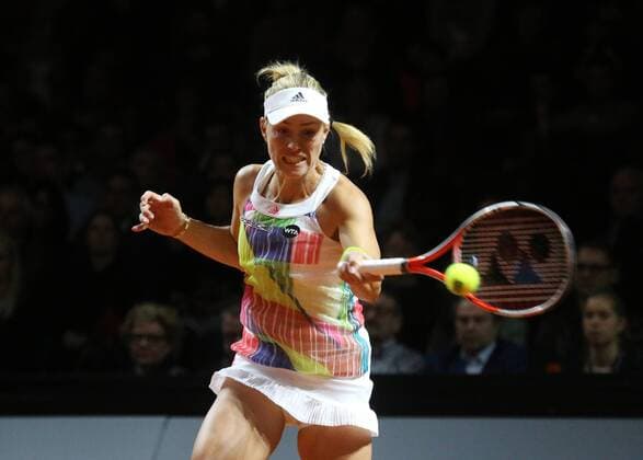 Porsche Tennis Grand Prix 2016 Deutschland, Stuttgart, 24.04.2016, Tennis, Porsche Tennis Grand Prix 2016, Stuttgart: Angelique Kerber (GER).