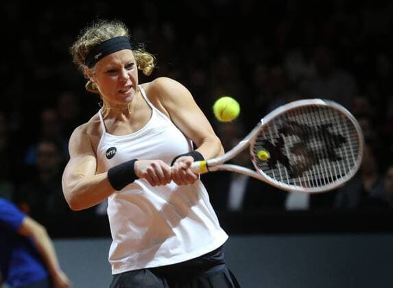 Porsche Tennis Grand Prix 2016 Deutschland, Stuttgart, 24.04.2016, Tennis, Porsche Tennis Grand Prix 2016, Stuttgart: Laura Siegemund (GER).