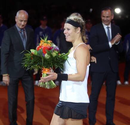 Porsche Tennis Grand Prix 2016 Deutschland, Stuttgart, 24.04.2016, Tennis, Porsche Tennis Grand Prix 2016, Stuttgart: Laura Siegemund (GER).
