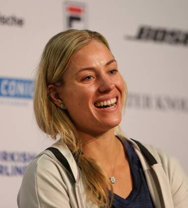 Stuttgart Porsche Tennis Grand Prix 2016 Finale; Siegerin Angelique Kerber (GER) im Interview