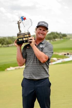 24 Apr 2016: Charley Hoffman after the final round of the Valero Texas Open at the TPC San Antonio Oaks Course in San Antonio, TX. (Photo by Daniel Dunn Icon Sportswire) GOLF: APR 24 PGA Golf Herren - Valero Texas Open - Final Round Icon16042455 EDITORIAL USE ONLY