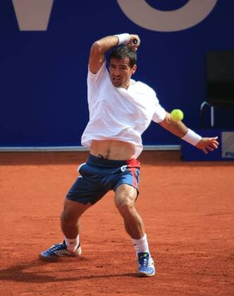 25.04.2016, BMW Open 2016 MTTC Iphitos München, im Bild: Ivan Dodig (CRO)