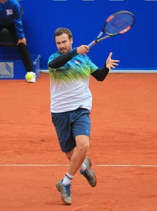 25.04.2016, BMW Open 2016 MTTC Iphitos München, im Bild: Ernests Gulbis
