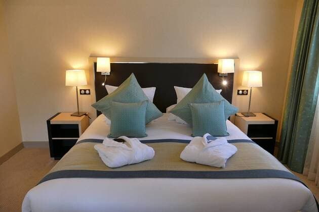 Fußball, EURO 2016, Mannschaftsquartier der Schweiz in Vichy VICHY SPA HOTEL Chambre FOOTBALL : Camp de base de la Suisse pour l Euro 2016 - Juvignac - 25 04 2016 RichardGosselinx 