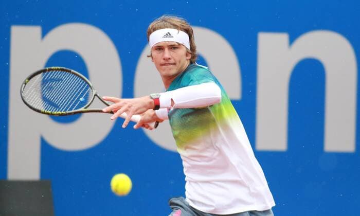 Bilder des Tages - SPORT Tennis BMW Open 2016 München 26.04.2016 Alexander Zverev