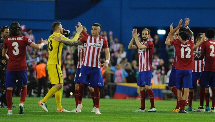 Round Semi-finals 1st of the CHAMPIONS league, soccer match between Atletico de Madrid - Bayern de Munich at the Vicente Calderon estadium, Madrid - Spain (ESP) by April 27, 2016. PHOTO: Gregorio Lopez.  xGregorioxLopezx x SOCCERxSPAINx