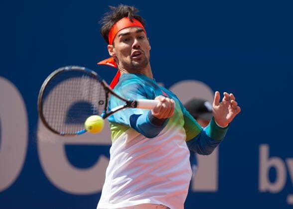 Fabio Fognini (ITA) Tennis - BMW Open2016 - ATP Tennis Herren - MTTC Iphitos - Munich - - Germany - 28 April 2016.