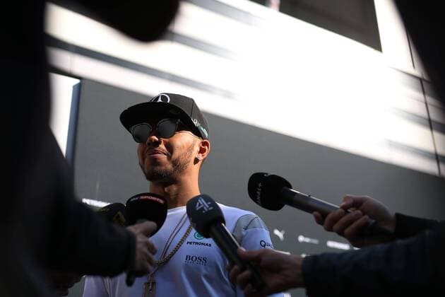Motorsports: FIA Formula One World Championship WM Weltmeisterschaft 2016, Grand Prix of Russia, 44 Lewis Hamilton (GBR, Mercedes AMG Petronas Formula One Team), xHOCHxZWEIx