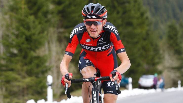 28.04.2016 Moudon , SCHWEIZ , Radsport Tour de Romandie 2.Etappe Moudon - Morgins Tejay van Garderen USA BMC Racing Team 