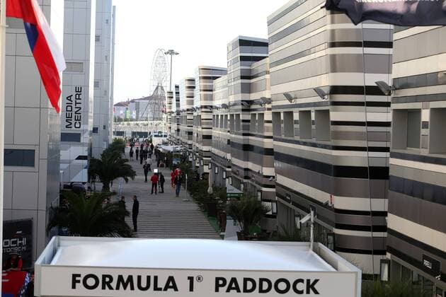 Russian Grand Prix, Sochi 28.04.2016 - The paddock 