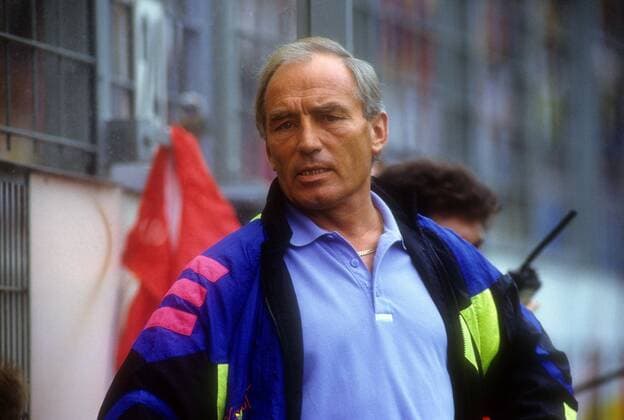 Trainer Rolf Schafstall (Fortuna Düsseldorf)