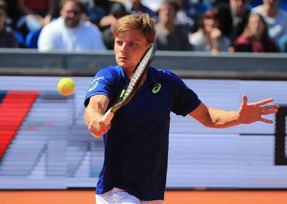29.04.2016, BMW Open 2016 MTTC Iphitos München, im Bild: David Goffin (BEL)