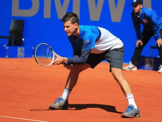 29.04.2016, BMW Open 2016 MTTC Iphitos München, im Bild: Dominic Thiem (AUT)