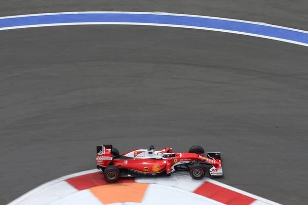 Motorsports: FIA Formula One World Championship WM Weltmeisterschaft 2016, Grand Prix of Russia, 5 Sebastian Vettel (GER, Scuderia Ferrari), xHOCHxZWEIx