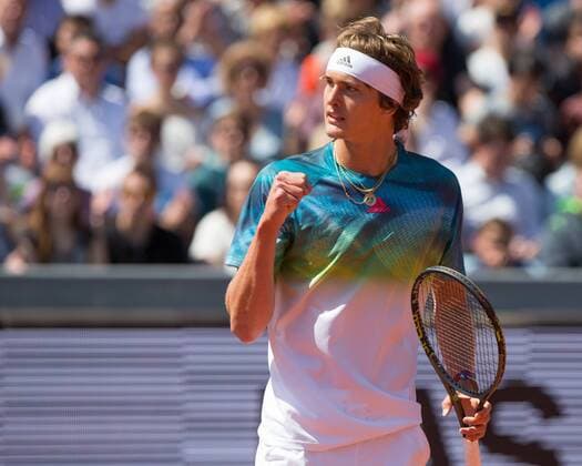 Alexander Zverev (GER) macht die Faust und jubelt,Jubel,Emotion, Tennis - BMW Open2016 - ATP Tennis Herren - MTTC Iphitos - Munich - - Germany - 30 April 2016.
