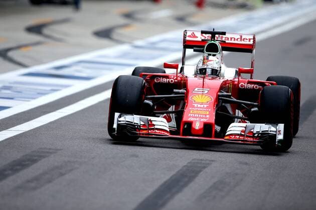 Motorsports: FIA Formula One World Championship WM Weltmeisterschaft 2016, Grand Prix of Russia, 5 Sebastian Vettel (GER, Scuderia Ferrari), xHOCHxZWEIx