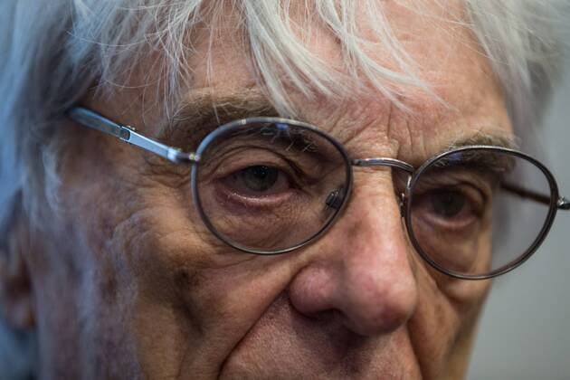 Formel 1, GP von Russland, Bernie Ecclestone im Interview SOCHI, RUSSIA. MAY 1, 2016. Bernard Charles Bernie Ecclestone, president of the Formula One Management and Formula 1 Administration (FOA), talks to journalists at a press center. Sergei Savostyanov TASS  TS0216C0