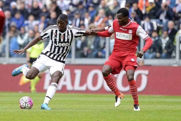 Paul Pogba Juventus, Isaac Cofie Carpi Football Serie A 2015 2016 ITA Juventus Turin - FC Carpi filippoxalfero