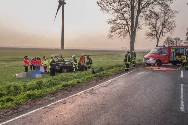 Hannover, Jungprofi Niklas Feierabend von Hannover 96, bei Verkehrsunfall getötet.Unfall K226 Hiddestorf, Foto: localpic