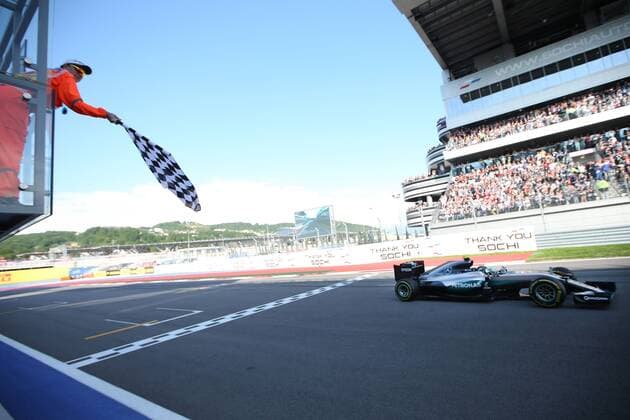 Motorsports: FIA Formula One World Championship WM Weltmeisterschaft 2016, Grand Prix of Russia, 6 Nico Rosberg (GER, Mercedes AMG Petronas Formula One Team), xHOCHxZWEIx