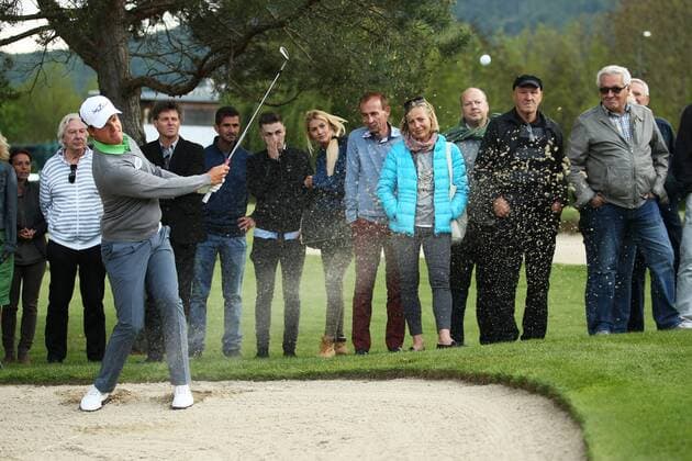 GOLF - Goesser Open 2016 GRAZ,AUSTRIA,03.MAY.16 - GOLF - Alps Tour, Goesser Open, Shoot Out, GC Andritz. Image shows Robin Goger (AUT). GEPAxpictures xDanielxGoetzhaber