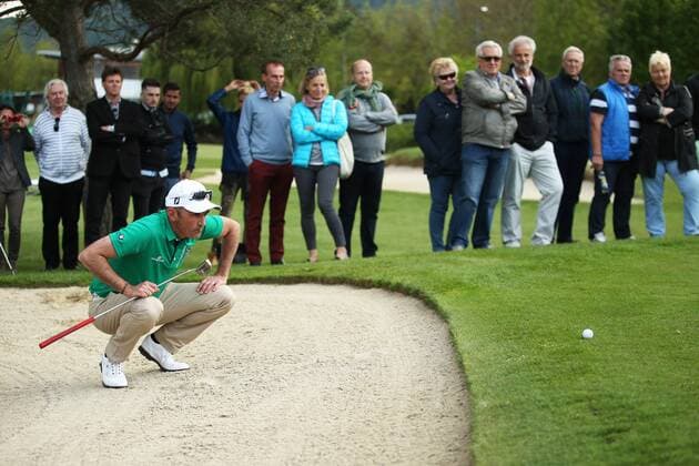 GOLF - Goesser Open 2016 GRAZ,AUSTRIA,03.MAY.16 - GOLF - Alps Tour, Goesser Open, Shoot Out, GC Andritz. Image shows Markus Brier (AUT). GEPAxpictures xDanielxGoetzhaber