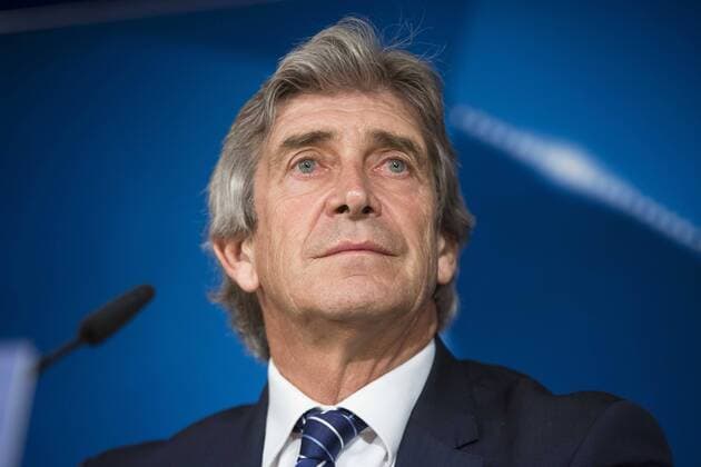 Manchester City Coach Manuel Pellegrini during press conference PK Pressekonferenz before Champions League 2015 2016 Semi-Finals vs Real Madrid CF. in Madrid. May 03, 2016.  (20160503014)