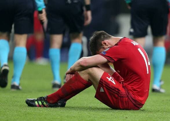 SOCCER - CL, Bayern vs Atletico MUNICH,GERMANY,03.MAY.16 - SOCCER - UEFA Champions League, semifinal, FC Bayern Muenchen vs Atletico Madrid. Image shows the disappointment of Xabi Alonso (Bayern). GEPAxpictures xThomasxBachun