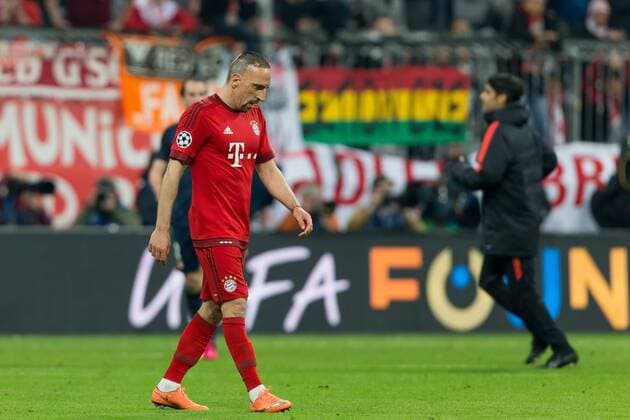 Dienstag. 03.05.2016, Champions League - Halbfinale, Rueckspiel in Muenchen, Saison 2015 2016, FC Bayern Muenchen - Atletico Madrid, Franck RIBERY (FCB) nach dem spiel DeFodi507